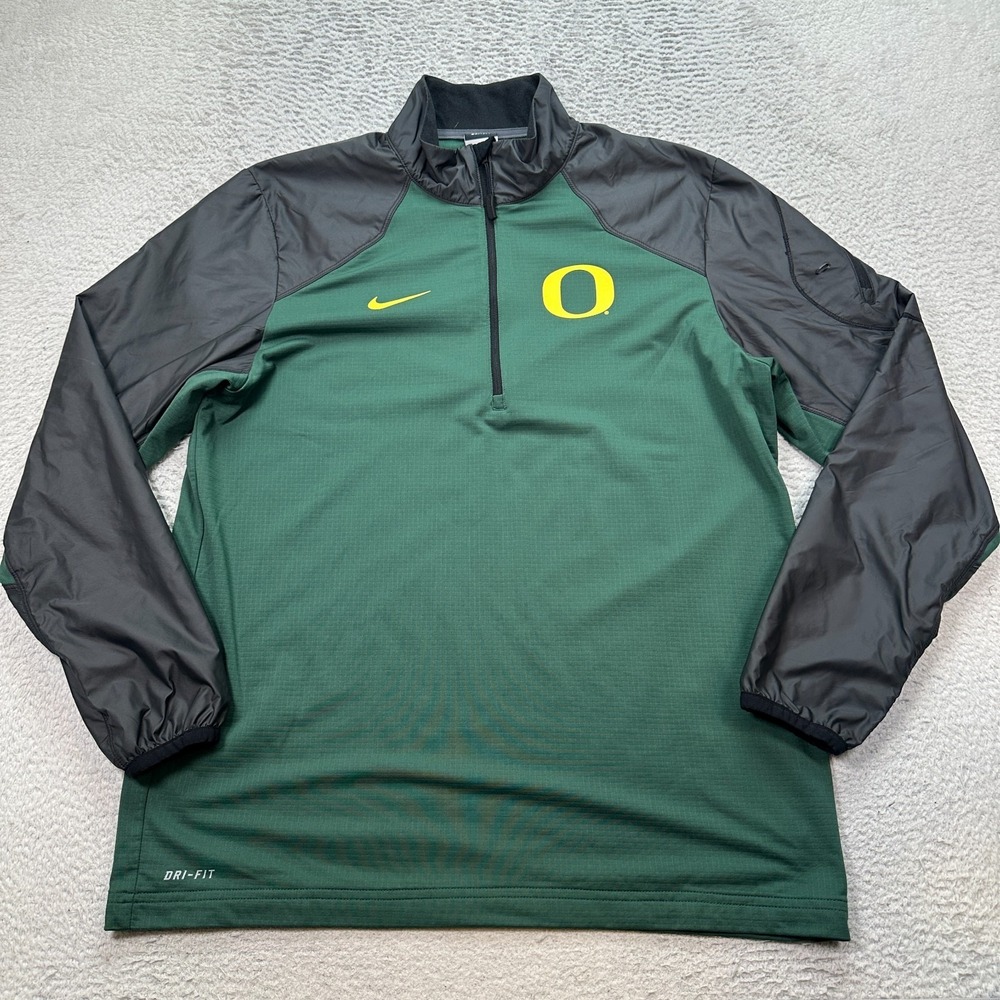 Nike Team Oregon Ducks Pullover Men's Size Medium Dri Fit Football